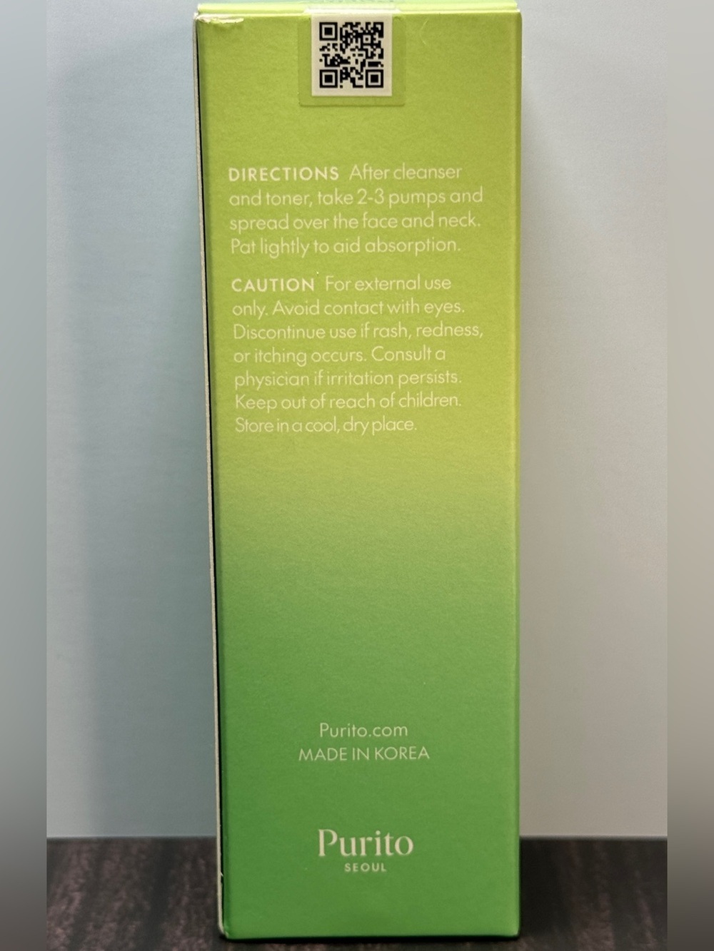PURITO Centella Unscented Serum for Sensitive Skin NIB 60 ml / 2.02 fl oz - Picture 2 of 5